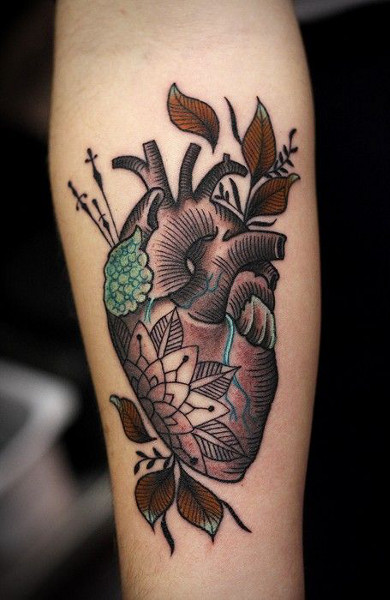 Що означає татуювання сердечко - найкраща добірка онлайн