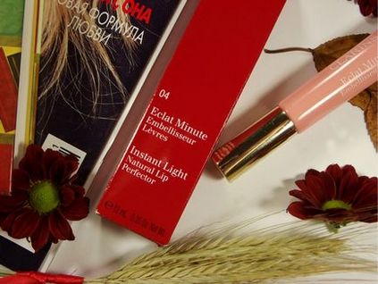 Clarins eclat minute instant light natural lip perfector 04 блиск для губ - beauty tricks