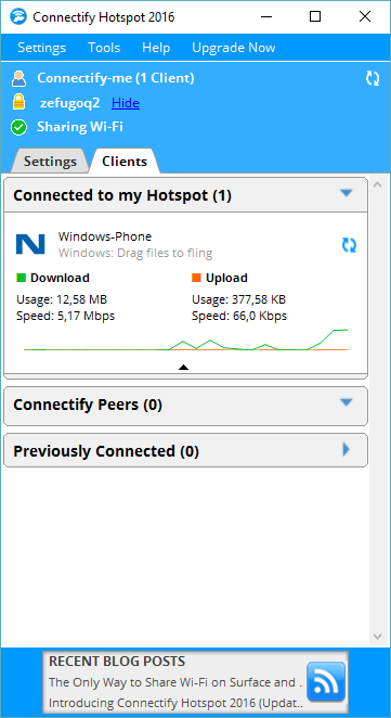 Connectify hotspot