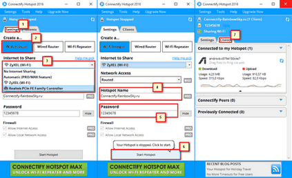 Connectify download konektifi - distribuție de wi-fi de la laptop