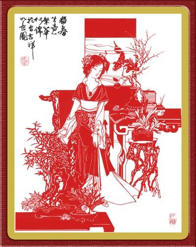 Цзяньчжу »- мистецтво вирізання візерунків з паперу