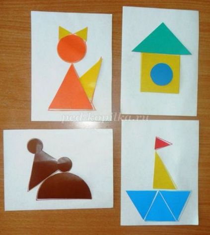 Дидактична гра «геометричне лото» для дітей від 3 до 5 років