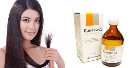 Димексид для волосся - маска для волосся з димексидом і вітамінами