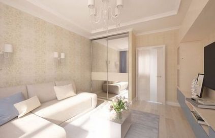 Proiectarea apartamentului cu 2 camere Leningrad din Sankt Petersburg