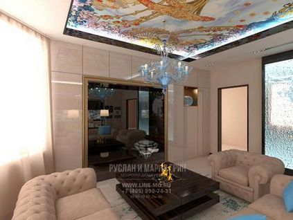 Designul camerei de zi 2015, 32 de fotografii, idei moderne, proiecte de design și idei de interior din studioul Ruslan