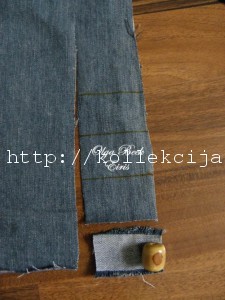 Mărgele Denim