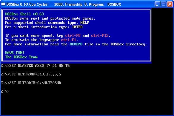 Емулятор dosbox запускаємо старі dos-гри під windows