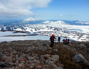 Favorite travel kamchatka - тури - сходження на вулкан горілий