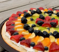 Pizza de fructe