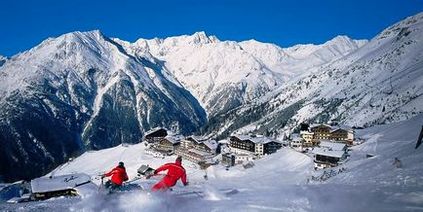Гірські лижі в Австрії курорт Зельден