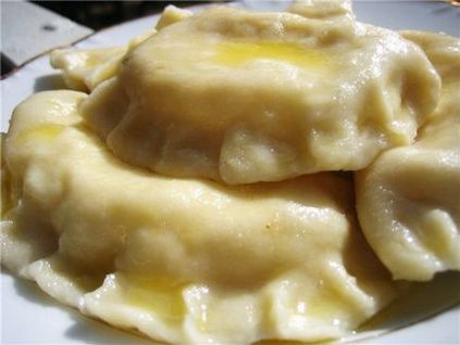 Gheorghe vareniki cu brânză și brânză