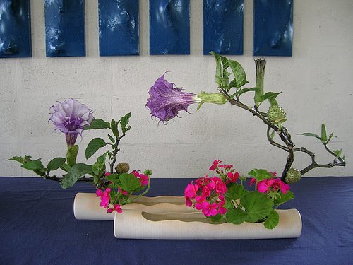 Ikebana de vară din materiale naturale cum să faci, fotografii și cursuri video maestru