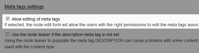 Cum se adaugă meta tag-uri 