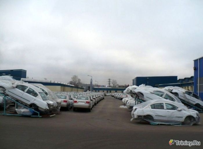Як китайські авто збирають в Росії (59 фото) - Трініксі