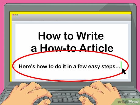 Cum să scrieți un ghid de articole