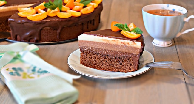 Főzni a csokoládé mousse torta három recept lépésről lépésre képekkel