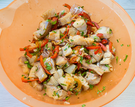 Főzni tenger gyümölcsei quiche - egy bevált recept lépésről lépésre képekkel a finom blog