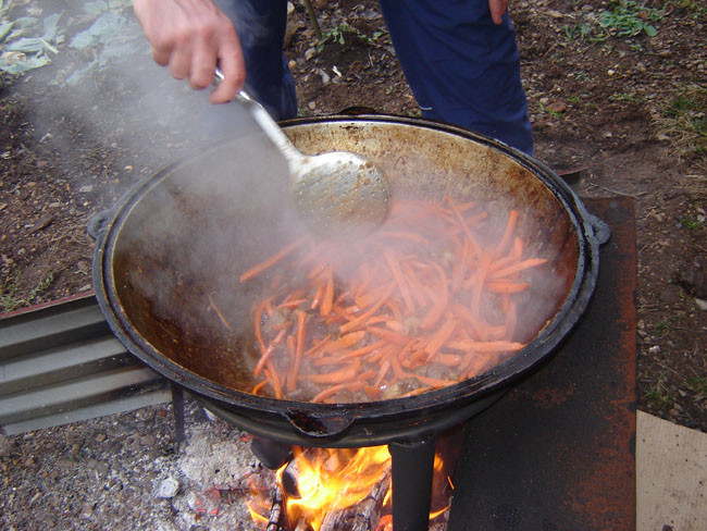 Főzni üzbég pilaf, tippeket oszthatnak