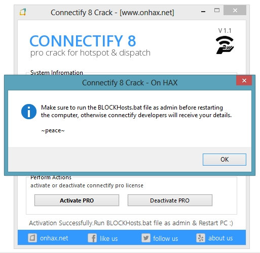 Cum se distribuie wi-fi de pe computer, citește expedierea, hotspot la v8
