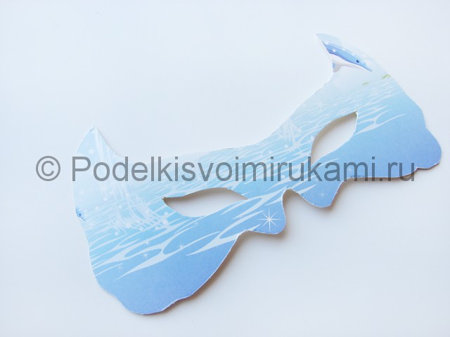 Hogyan készítsünk egy maszk papírból (kézműves kell csatolni) Hogyan készítsünk egy maszk kifogyott a papír