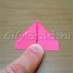Як зробити трикутний модуль орігамі