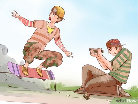Як знімати скейтбординг