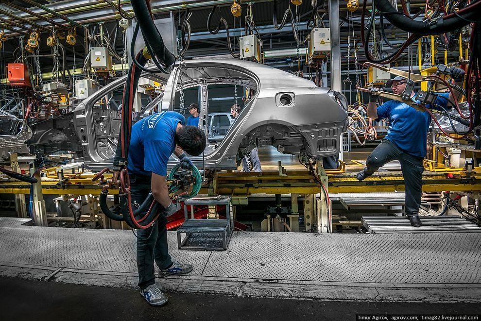 Як збирають автомобілі - lifan - на заводі derways - новини в фотографіях