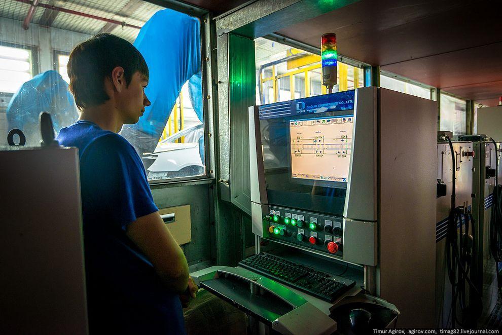 Cum se asamblează autoturismele - lifan - la șantierele din fabrică - știri în fotografii