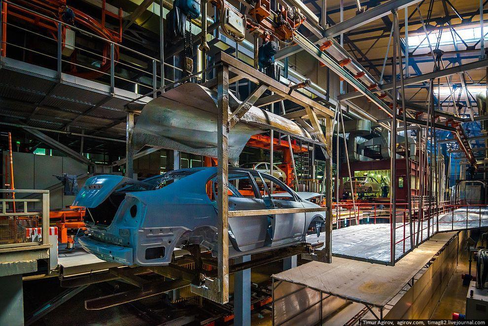 Cum se asamblează autoturismele - lifan - la șantierele din fabrică - știri în fotografii