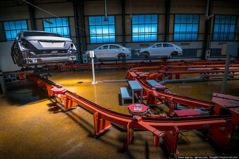 Cum se asamblează autoturismele - lifan - la șantierele din fabrică - știri în fotografii