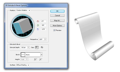 Cum se creează un manuscris (scroll) în Adobe Illustrator, vecart - lecții adobe illustrator