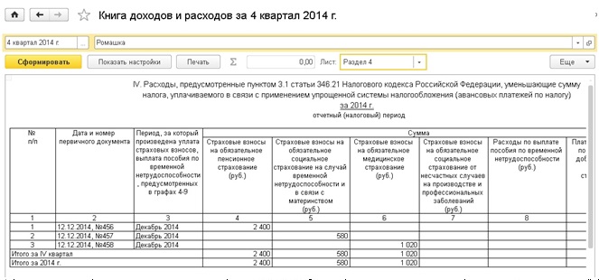 Як внести в кудір витрати, що зменшують суму податку при УСН - облік без турбот