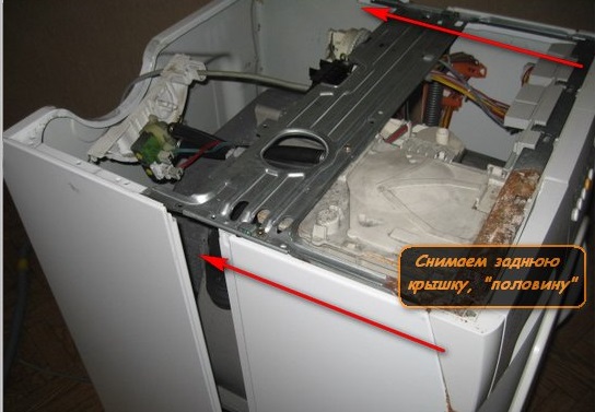 Csapágycseréről a mosógép Electrolux