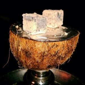 Vízipipa, hogyan kókusz tálat, és semmi sem zavarja keveri dohány (Shisha) Vízipipa, hogyan kókusz tálat, és semmi sem zavarja a dohány keverékek