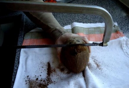 Narghilea pe nuca de cocos cum sa faci un castron, cu ce sa opresti amestecurile de tutun
