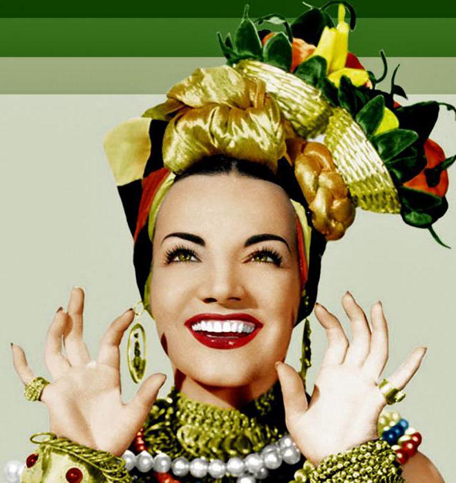 Carmen Miranda utat a hírnév