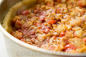 Quiche Lorraine karfiol, egyszerű receptek képekkel