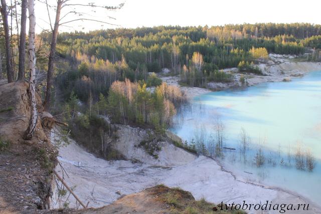 Kyshtymskoe Bali, Kyshtym kaolin kőbánya avtobrodyaga