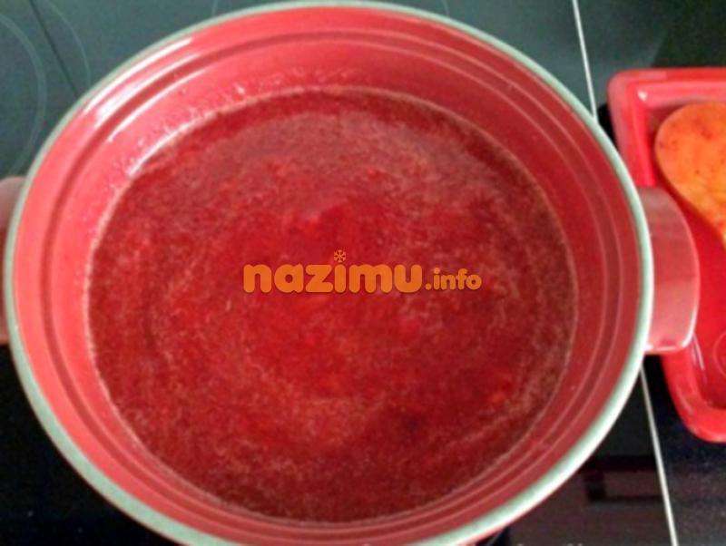 Strawberry Confiture - reteta foto pentru iarna fara gelatina