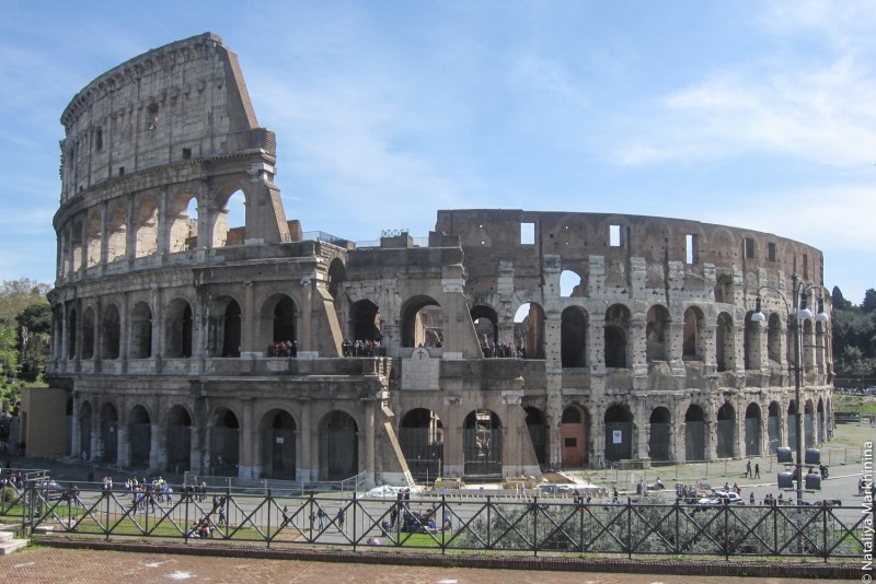 Колізей (colosseo), прогулянки по риму