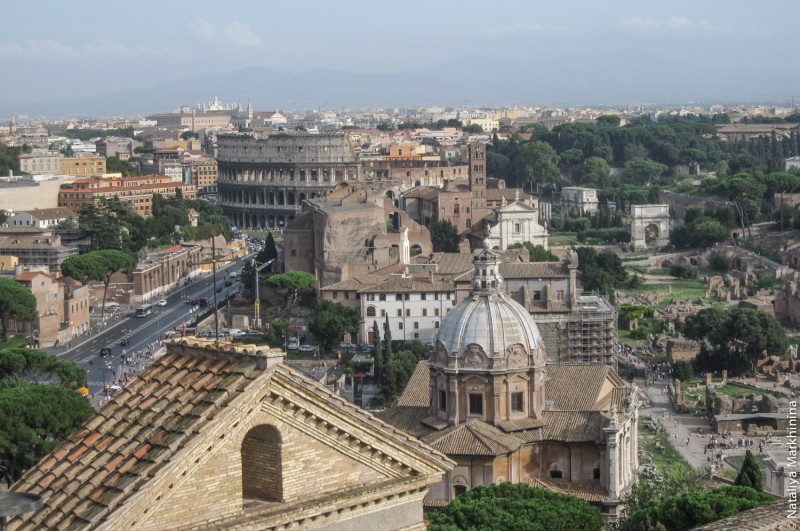 Колізей (colosseo), прогулянки по риму