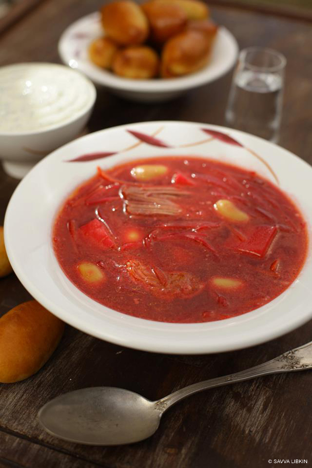 Red borsch cu nuante de familie, blog de Saveliy Libkin