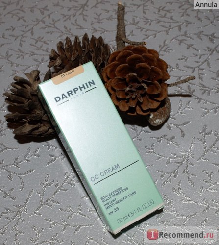 Cream Darphin cc krém - multifunkcionális krémet, bőrszín korrekció SPF35 -