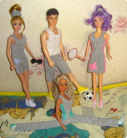 Cipő Barbie és Ken, ország művészek
