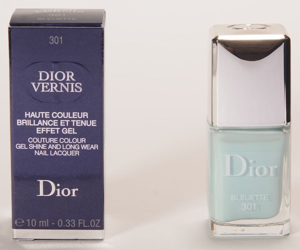 Nail Dior le VERNIS 301 bleuette