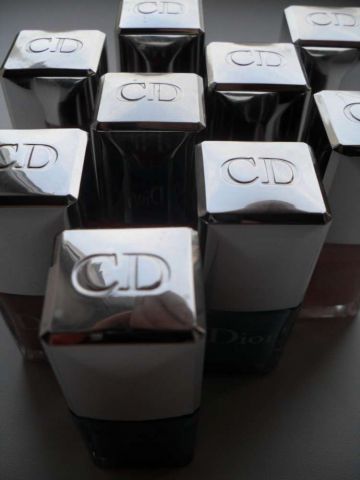 Лаки для нігтів dior (відтінок 906 black sequin, 908 tuxedo, 257 incognito, 704 nirvana, 189 pink