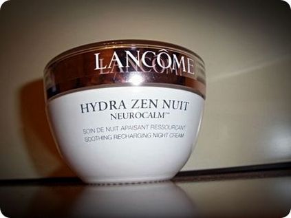 Lancome hydrazen neurocalm cremă de noapte - cremă de noapte pentru recenzii personale