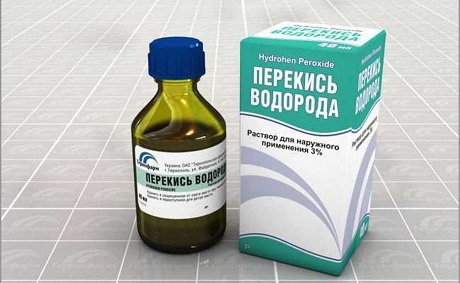 Hidrogén-peroxiddal kezeltük az otthoni