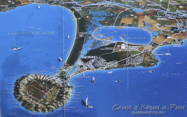 Cape kazantip pe harta din Crimeea ce trebuie să știți despre reper
