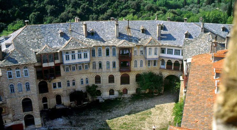 Mănăstirea hilandarului pe Sfântul Munte Athos - ghid personal în Grecia